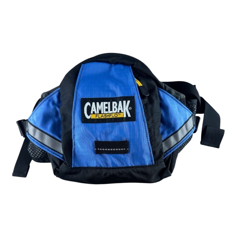 CamelBak FlashFlo Hydration Waist Pack Blue Black Reflective Running Hiking Bag